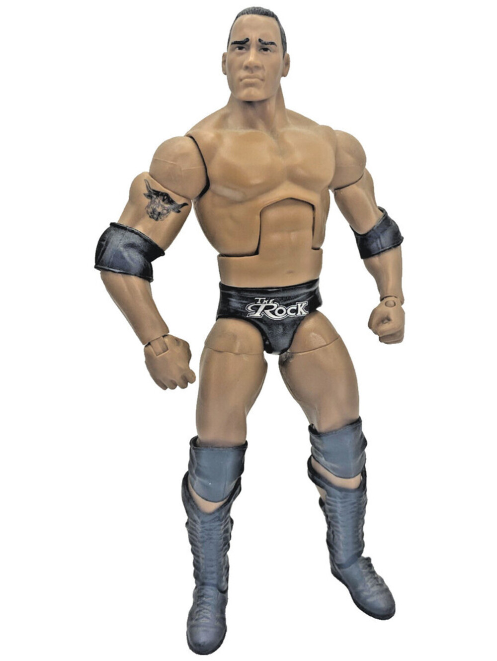 WWE Elite Collection The Rock 7" Action Figure Mattel 1:12 Scale Multicolor ABS
